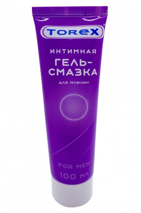 Гель-смазка на водной основе For Men - 100 мл. - Torex - купить с доставкой в Иваново