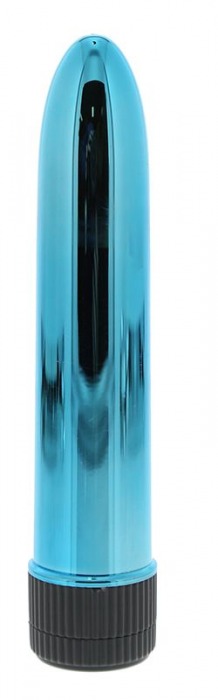 Голубой гладкий вибромассажёр KRYPTON STIX 5 MASSAGER M/S BLUE - 12,7 см. - NMC