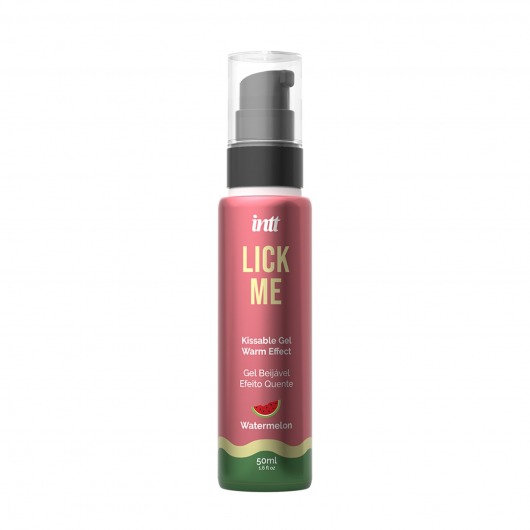 Гель Lick Me с согревающим эффектом и ароматом арбуза - 50 мл. - INTT - купить с доставкой в Иваново