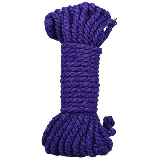 Фиолетовая верёвка для связывания и фиксации Bind Tie - 9,14 м. - Doc Johnson - купить с доставкой в Иваново