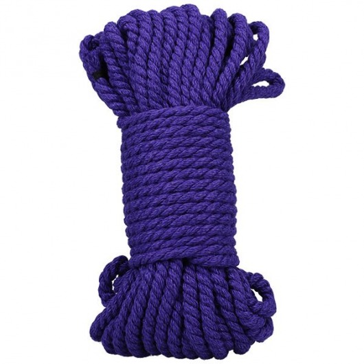 Фиолетовая верёвка для связывания и фиксации Bind Tie - 15,24 м. - Doc Johnson - купить с доставкой в Иваново