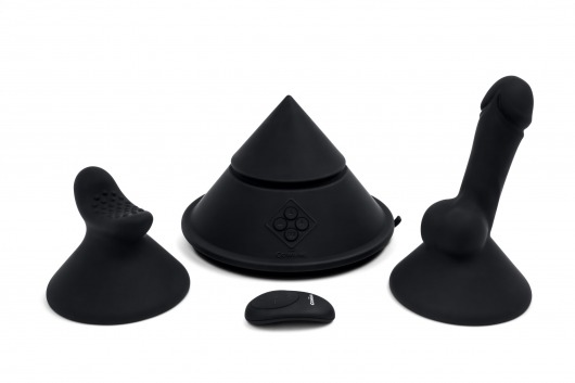 Конусный вибромассажер Cowgirl Cone с 2 насадками - CowGirl - купить с доставкой в Иваново