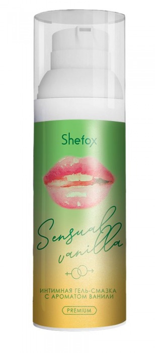 Интимная гель-смазка Shefox Premium «Чувственная ваниль» - 50 мл. - Shefox - купить с доставкой в Иваново