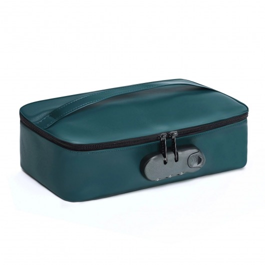 Зеленая сумочка для хранения игрушек Discreet Box - Dorcel - купить с доставкой в Иваново