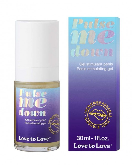 Стимулирующий гель для пениса Pulse Me Down - 30 мл. - Love to Love - купить с доставкой в Иваново
