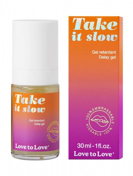 Пролонгирующий гель для мужчин Take It Slow - 30 мл. - Love to Love - купить с доставкой в Иваново