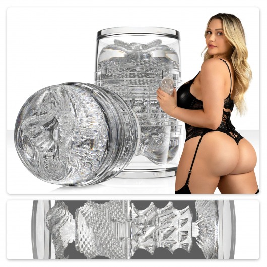 Прозрачный двусторонний мастурбатор Fleshlight Quickshot Mia Malkova - Fleshlight - в Иваново купить с доставкой
