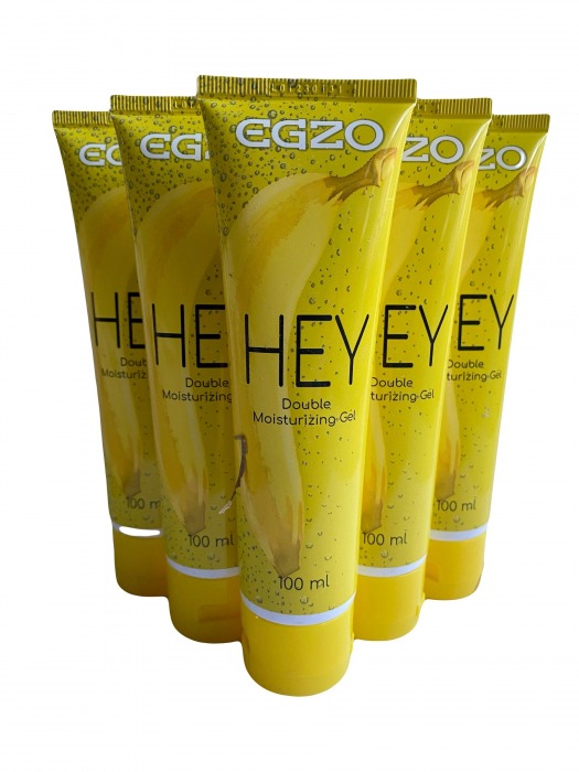 Набор из 5 анальных лубрикантов на водной основе Egzo Hey (по 100 мл.) - EGZO - купить с доставкой в Иваново