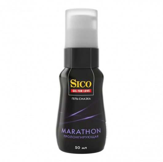Пролонгирующая гель-смазка Sico Marathon - 50 мл. - Sico - купить с доставкой в Иваново