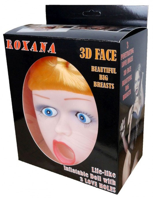 Надувная секс-кукла Roxana 3D - Boys of Toys - в Иваново купить с доставкой