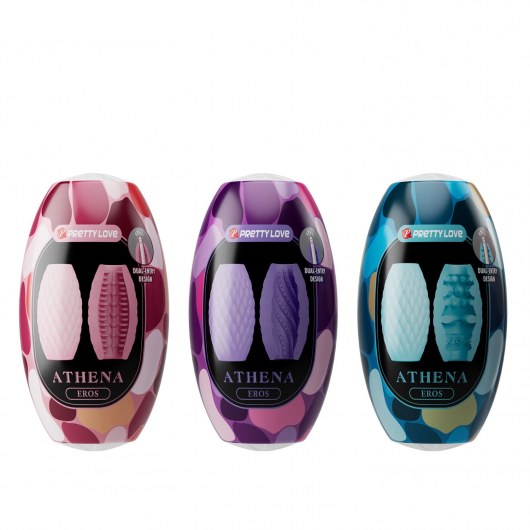 Набор из 15 мастурбаторов Athena - Baile - в Иваново купить с доставкой