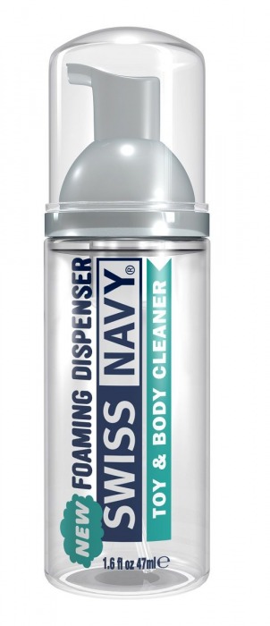 Очищающая пенка для игрушек и тела Toy   Body Cleaner Foamer - 47 мл. - Swiss navy - купить с доставкой в Иваново