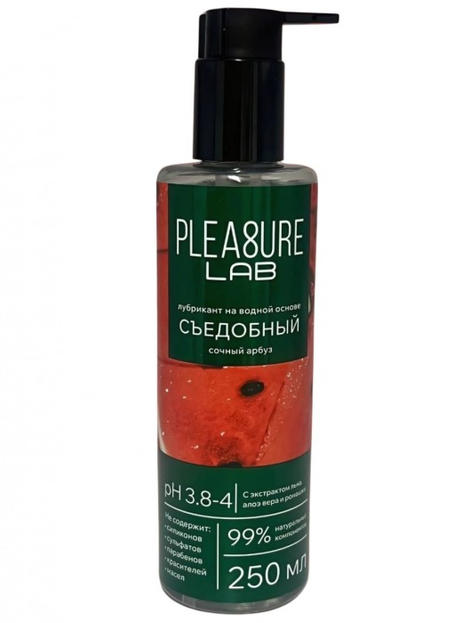 Лубрикант на водной основе Pleasure Lab с ароматом арбуза - 250 мл. - Pleasure Lab - купить с доставкой в Иваново