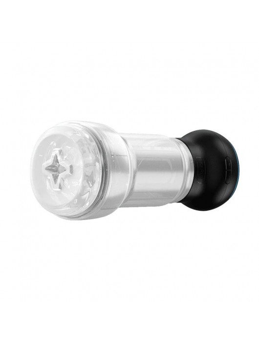 Набор PowerBlow   Feel Pocket Stroker Crystal: мастурбатор и интерактивная насадка - Kiiroo - в Иваново купить с доставкой