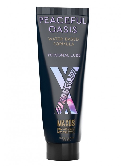 Интимный гель на водной основе MAXUS Peaceful Oasis - 75 мл. - Maxus - купить с доставкой в Иваново