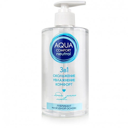 Лубрикант на водной основе Aqua Comfort Neutral - 440 гр. - Биоритм - купить с доставкой в Иваново