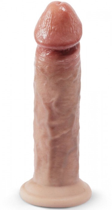 Телесный фаллоимитатор SILEXD Model 1 Premium Real Skin - 19 см. - Adrien Lastic
