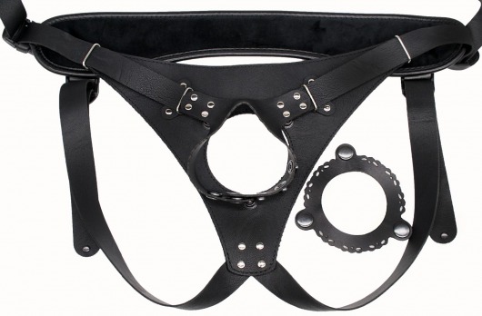 Пояс Hard Brutal для больших насадок - LOVETOY (А-Полимер) - купить с доставкой в Иваново