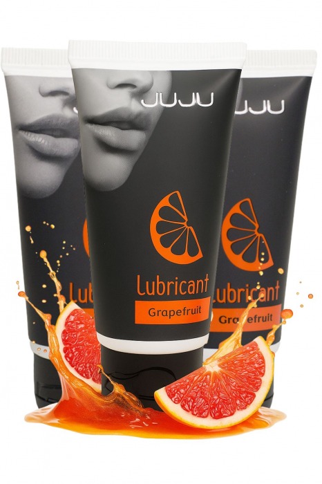 Набор из 3 съедобных лубрикантов JUJU со вкусом грейпфрута - JuJu - купить с доставкой в Иваново Набор из 3 съедобных лубрикантов JUJU со вкусом грейпфрута - JuJu - купить с доставкой в Иваново