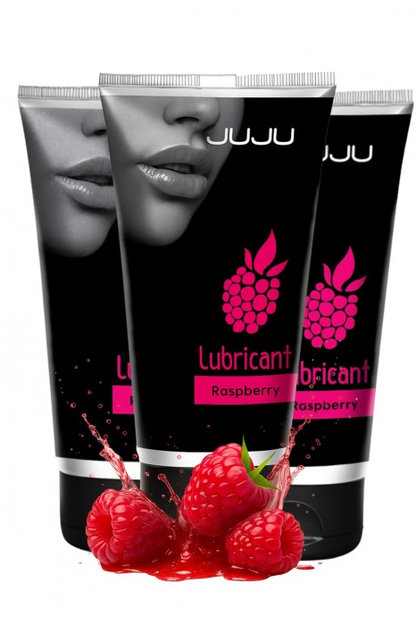 Набор из 3 съедобных лубрикантов JUJU со вкусом малины - JuJu - купить с доставкой в Иваново Набор из 3 съедобных лубрикантов JUJU со вкусом малины - JuJu - купить с доставкой в Иваново