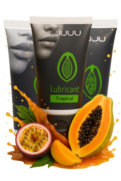 Набор из 3 съедобных лубрикантов JUJU со вкусом тропических фруктов - JuJu - купить с доставкой в Иваново Набор из 3 съедобных лубрикантов JUJU со вкусом тропических фруктов - JuJu - купить с доставкой в Иваново