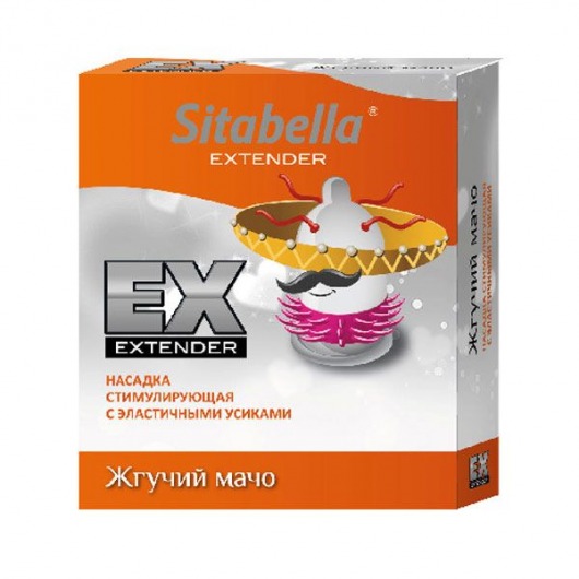 Стимулирующая насадка Sitabella Extender  Жгучий мачо - Sitabella - купить с доставкой в Иваново