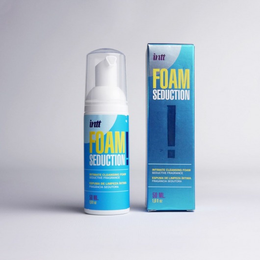 Очищающая пенка для тела Foam Seduction - 50 мл. - INTT - купить с доставкой в Иваново