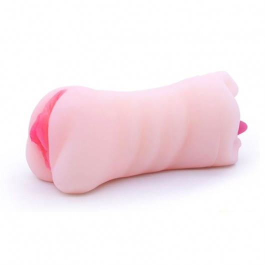 Телесный двусторонний мастурбатор - вагина и ротик - Boys of Toys - в Иваново купить с доставкой Телесный двусторонний мастурбатор - вагина и ротик - Boys of Toys - в Иваново купить с доставкой