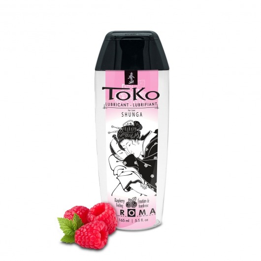 Интимная смазка TOKO Aroma Raspberry Feeling с ароматом малины - 165 мл. - Shunga - купить с доставкой в Иваново