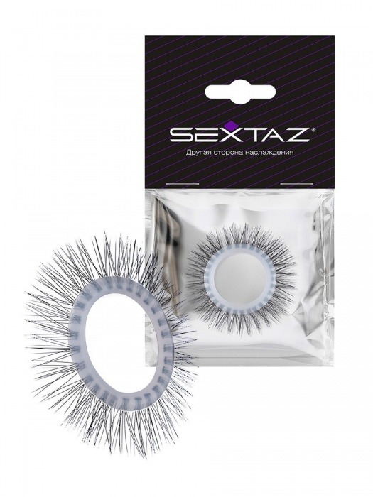 Круглое эрекционное кольцо с «ресничками» - Sextaz - в Иваново купить с доставкой