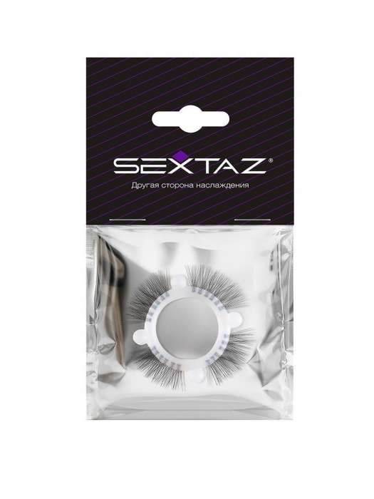 Эластичное кольцо с «ресничками» и 4 шариками - Sextaz - в Иваново купить с доставкой