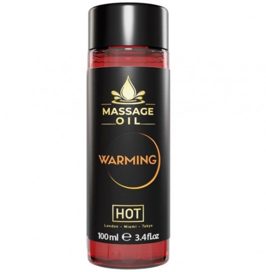 Массажное масло с согревающим эффектом Massage Oil Warming - 100 мл. - HOT - купить с доставкой в Иваново