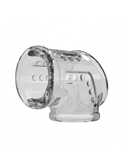 Прозрачная насадка на пенис и мошонку - Baile - в Иваново купить с доставкой