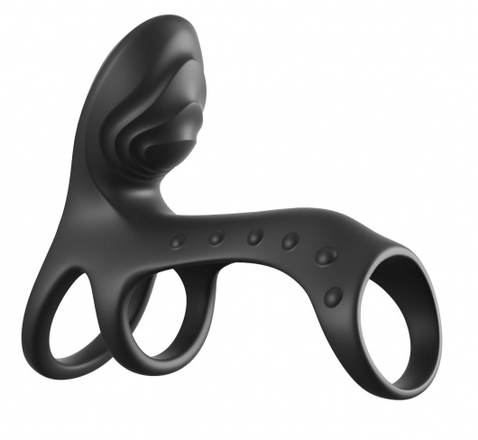 Черная насадка на пенис Ultimate Couples Cage Pro - Pipedream - в Иваново купить с доставкой