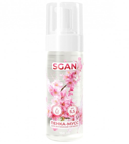 Пенка-мусс для интимной гигиены SGAN с пребиотиками - 150 мл. - SGAN - купить с доставкой в Иваново