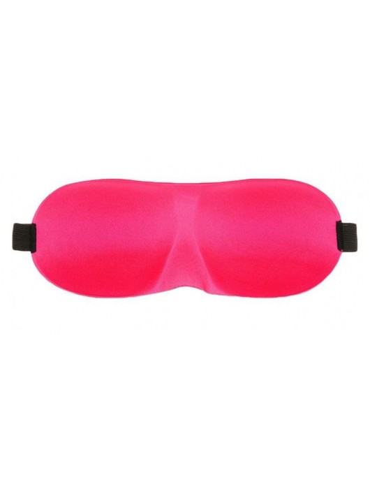 Розовая глухая маска на резинке - Sitabella - купить с доставкой в Иваново