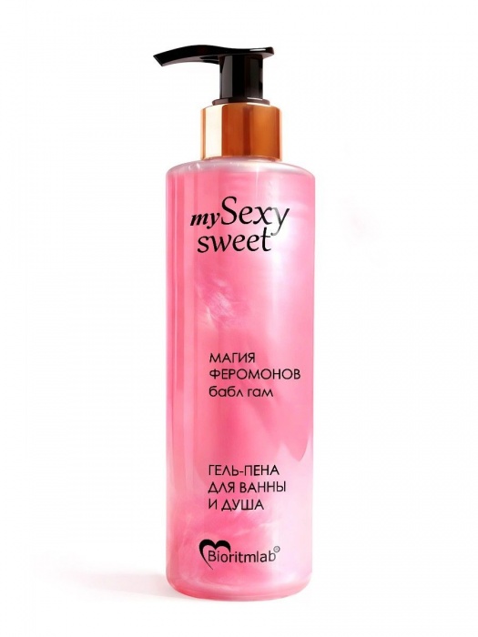 Гель-пена для ванны и душа Sexy Sweet с феромонами и ароматом бабл-гам - 200 мл. -  - Магазин феромонов в Иваново