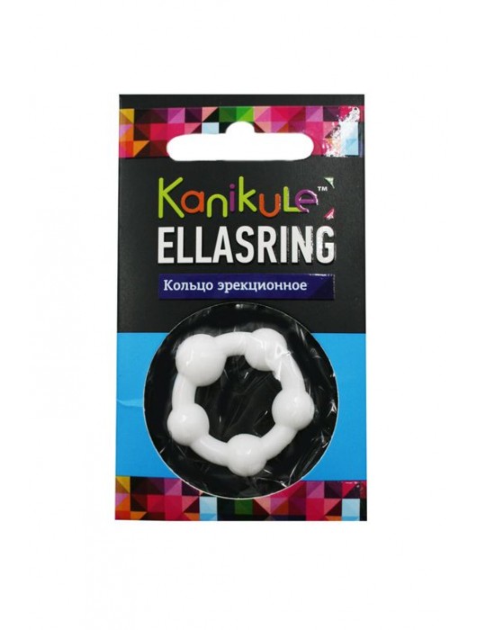 Цветное эрекционное кольцо с шариками Ellasring - Sitabella - в Иваново купить с доставкой