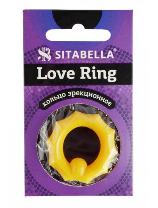 Цветное эрекционное кольцо Love Ring - Sitabella - в Иваново купить с доставкой