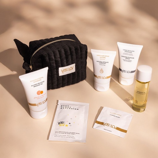 Набор YESforLOV La Trousse Enchantée в черной косметичке - YESforLOV - купить с доставкой в Иваново