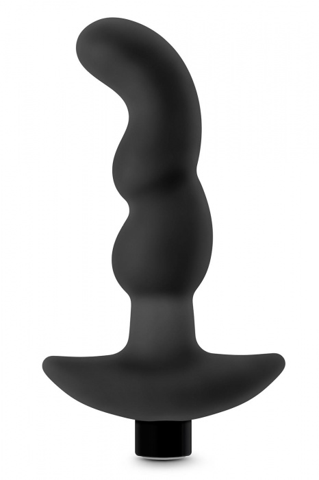 Черный вибромассажер простаты Prostate Massager 03 - 15,2 см. - Blush Novelties - в Иваново купить с доставкой