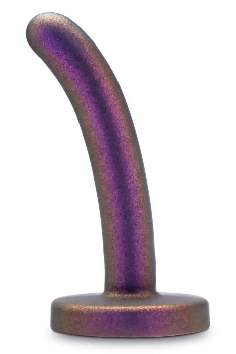 Фиолетовая насадка с гладкой поверхностью Surrender 4.75 Inch Beginner Pegging Dildo - 12 см. - Blush Novelties - купить с доставкой в Иваново