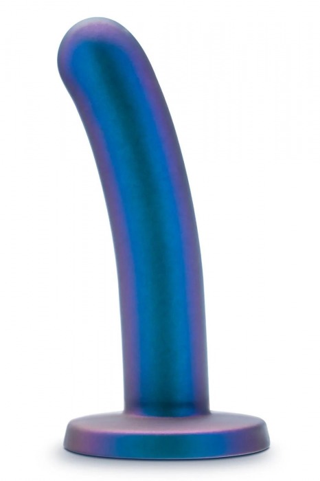 Синяя насадка с гладкой поверхностью Surrender 5.75 Inch Intermediate Pegging Dildo - 14,6 см. - Blush Novelties - купить с доставкой в Иваново