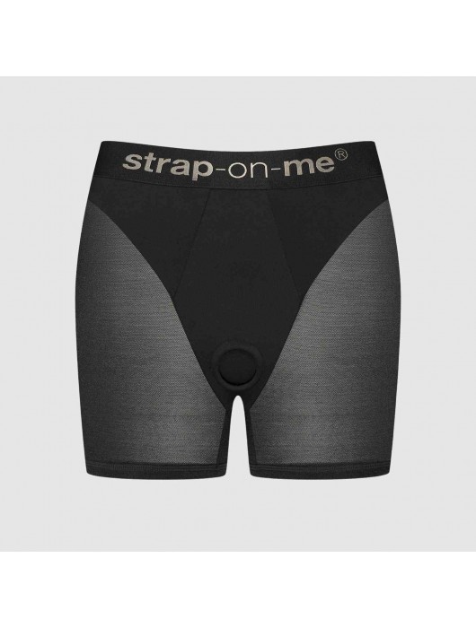 Трусики-шорты для фиксации насадок Strap-on-me Harness Lingerie Halo - size S - Strap-on-me - купить с доставкой в Иваново