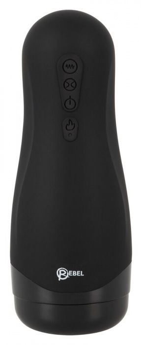 Черный вибромастурбатор с подогревом Masturbator with 3 Functions - Orion - в Иваново купить с доставкой