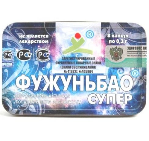 БАД для мужчин  Фужуньбао супер  - 8 капсул (0,3 гр.) - Фужуйши - купить с доставкой в Иваново
