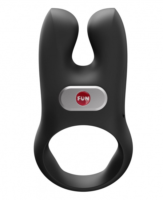 Черное эрекционное виброкольцо Nos - Fun Factory - в Иваново купить с доставкой