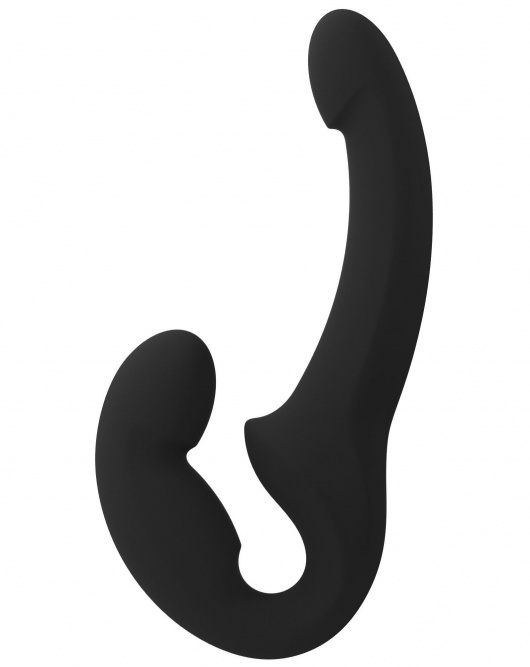 Черный безремневой страпон Share Lite - Fun Factory - купить с доставкой в Иваново