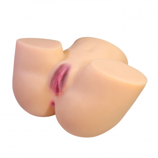 Телесный мастурбатор Liora с 2 любовными тоннелями - Baile - в Иваново купить с доставкой