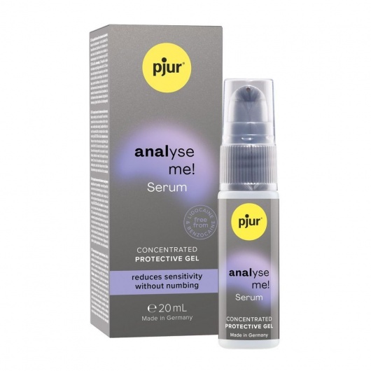Расслабляющая анальная сыворотка pjur Analyse Me Serum - 20 мл. - Pjur - купить с доставкой в Иваново